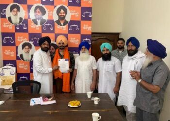 ਮਨਿੰਦਰ ਸਿੰਘ ਤੂਰ ਸ਼੍ਰੋਮਣੀ ਅਕਾਲੀ ਦਲ ਦੇ ਸੀਨਿਅਰ ਮੀਤ ਪ੍ਰਧਾਨ ਨਿਯੁਕਤ