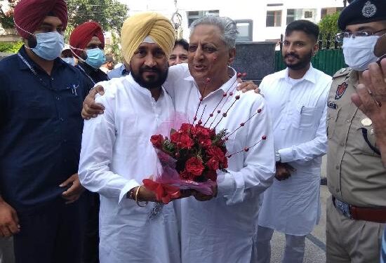ਮੁੱਖ ਮੰਤਰੀ ਚੰਨੀ ਅਚਾਨਕ ਸਪੀਕਰ ਰਾਣਾ ਦੀ ਰਿਹਾਇਸ਼ `ਤੇ ਪਹੁੰਚੇ