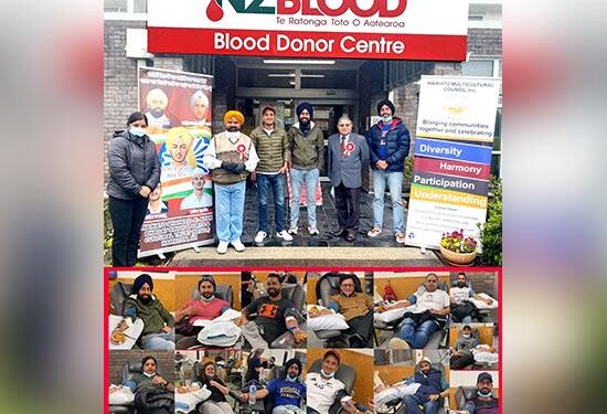 ਨਿਊਜ਼ੀਲੈਂਡ: 6ਵੇਂ ਦੋ ਦਿਨਾਂ ਖੂਨ ਦਾਨ ਕੈਂਪ ‘ਚ ਦਰਜਨਾਂ ਖੂਨ ਦਾਨੀਆਂ ਨੇ ਖੂਨ ਦਾਨ ਕਰਕੇ ਵਧਾਇਆ ਮਾਣ