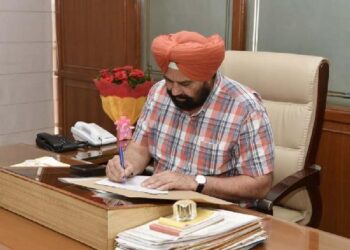 ਸੁਖਬਿੰਦਰ ਸਿੰਘ ਸਰਕਾਰੀਆ ਨੇ ਕੈਬਨਿਟ ਮੰਤਰੀ ਦਾ ਕਾਰਜ ਭਾਰ ਸੰਭਾਲਿਆ
