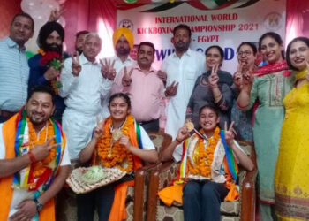 ਕਿੱਕ ਬਾਕਸਿੰਗ ਵਿੱਚ ਰਣਜੋਤ ਕੌਰ ਅਤੇ ਸਾਧਵੀ ਸ਼ਰਮਾ ਨੇ ਜਿੱਤੇ ਸੋਨ ਤਗਮੇ