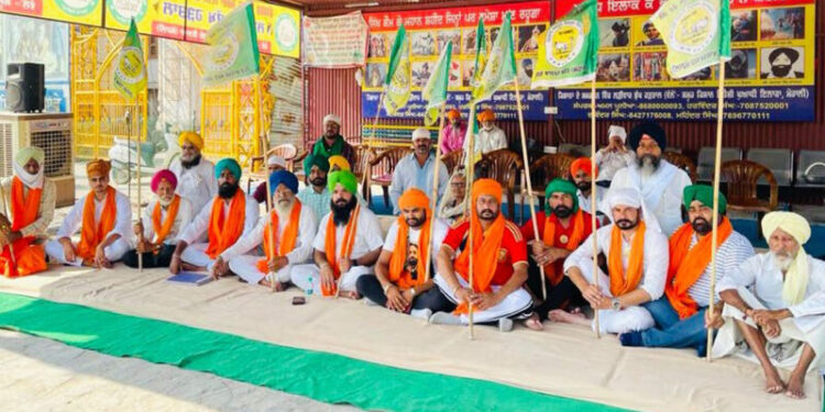 ਸੰਯੁਕਤ ਕਿਸਾਨ ਮੋਰਚੇ ਦੇ ਸਮਰਥਨ ਵਿੱਚ ਚਲ ਰਹੀ ਭੁੱਖ ਹੜਤਾਲ 122ਵੇਂ ਦਿਨ ਵਿੱਚ ਦਾਖਿਲ