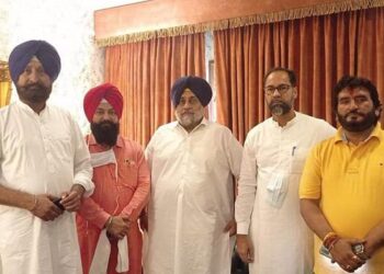 ਭੁੱਲ ਸੁਧਾਰ ਰੈਲੀ’ ਦੀਆਂ ਤਿਆਰੀਆਂ ਦੀ ਸਮੀਖਿਆ ਲਈ ਸੁਖਬੀਰ ਬਾਦਲ ਅਤੇ ਜਸਵੀਰ ਗੜ੍ਹੀ ਵੱਲੋਂ ਆਗੂਆਂ ਨਾਲ ਮੀਟਿੰਗ
