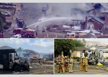 ਕੈਲੀਫੋਰਨੀਆ ਦੇ ਰਿਹਾਇਸ਼ੀ ਇਲਾਕੇ ਵਿੱਚ ਜਹਾਜ਼ ਕ੍ਰੈਸ਼ ਹੋਣ ਕਾਰਨ ਹੋਈਆਂ 2 ਮੌਤਾਂ