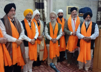 ਰਾਮਗੜ੍ਹੀਆ ਸਭਾ ਮੁਹਾਲੀ ਵਲੋਂ ਸਭਾ ਦੇ ਸਾਬਕਾ ਪ੍ਰਧਾਨਾਂ ਦਾ ਸਨਮਾਨ