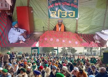 ਕੋਟਕਪੂਰਾ ਰਿਲਾਇੰਸ ਪੈਟਰੋਲ ਪੰਪ ਉੱਪਰ ਭਾਰਤੀ ਕਿਸਾਨ ਯੂਨੀਅਨ ਏਕਤਾ ਫ਼ਤਿਹ ਵੱਲੋਂ ਚੱਲ ਰਿਹਾ ਧਰਨਾ ਸਮਾਪਤ