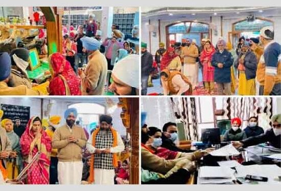 ਪਰਮਬੰਸ ਸਿੰਘ ਰੋਮਾਣਾ ਨੇ ਆਪਣੇ ਨਾਮਜ਼ਦਗੀ ਕਾਗਜ਼ ਕੀਤੇ ਦਾਖਲ