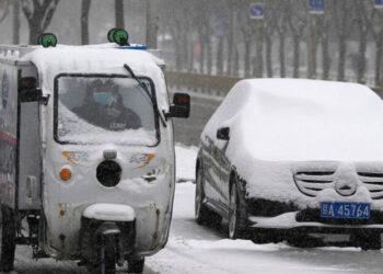 ਚੀਨ ਵਿੱਚ ਬਰਫੀਲੇ ਤੂਫਾਨ ਦੇ ਮੱਦੇਨਜ਼ਰ ਯੈਲੋ ਐਲਰਟ ਜਾਰੀ