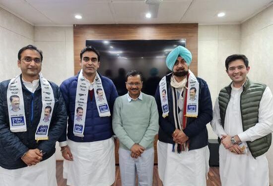 ਸਾਬਕਾ ਕਾਂਗਰਸੀ ਮੰਤਰੀ ਜਗਮੋਹਨ ਸਿੰਘ ਕੰਗ ਆਮ ਆਦਮੀ ਪਾਰਟੀ ਵਿਚ ਸ਼ਾਮਲ ਹੋਏ