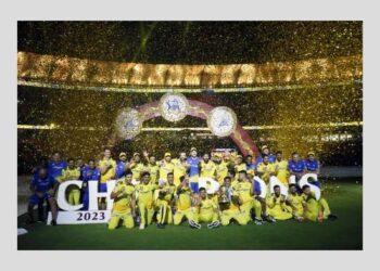 ਆਈ ਪੀ ਐਲ 2023: ਗਾਇਕਵਾੜ-ਕੋਨਵੇ ਦੇ ਸਟੈਂਡ, ਜਡੇਜਾ ਦੇ ਆਖ਼ਰੀ ਸ਼ਾਟਸ ਨੇ ਚੇਨਈ ਸੁਪਰ ਕਿੰਗਜ਼ ਨੂੰ ਪੰਜਵੀਂ ਵਾਰ ਬਣਾਇਆ ਚੈਂਪੀਅਨ