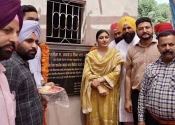 ਕੈਬਨਿਟ ਮੰਤਰੀ ਅਨਮੋਲ ਗਗਨ ਮਾਨ ਵੱਲੋਂ ਵੱਖ-ਵੱਖ ਪਿੰਡਾਂ ਦੇ ਵਿਕਾਸ ਕਾਰਜਾਂ ਦਾ ਜਾਇਜ਼ਾ