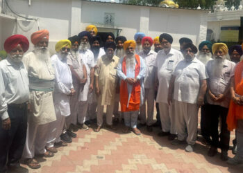 25 ਜੂਨ ਨੂੰ ਫਤਿਹ ਏ ਜੰਗ ਬੁਰਜ ਚੱਪੜ ਚਿੜੀ ਵਿਖੇ ਮਨਾਇਆ ਜਾਵੇਗਾ ਬਾਬਾ ਬੰਦਾ ਸਿੰਘ ਜੀ ਬਹਾਦਰ ਦਾ ਸ਼ਹੀਦੀ ਦਿਹਾੜਾ ਸਮਾਗਮ ਸੰਬੰਧੀ ਗੁਰਦੁਆਰਾ ਤਾਲਮੇਲ ਕਮੇਟੀ ਤੇ ਸ਼੍ਰੋਮਣੀ ਅਕਾਲੀ ਦਲ ਹਲਕਾ ਮੁਹਾਲੀ ਦੇ ਆਗੂਆਂ ਦੀ ਮੀਟਿੰਗ ਆਯੋਜਿਤ