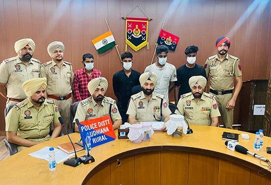 ਲੁੱਟ-ਖੋਹ, ਚੋਰੀ ਅਤੇ ਸਨੈਚਿੰਗ ਦੀਆਂ ਵਾਰਦਾਤਾਂ ਵਿੱਚ ਸ਼ਾਮਲ ਗੈਂਗ ਦੇ 4 ਮੈਂਬਰ ਕਾਬੂ