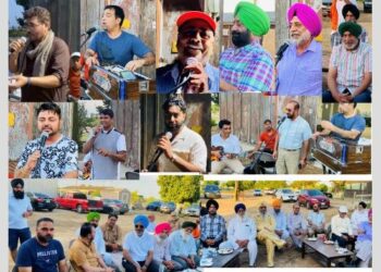 ਭੰਗੜਾ ਕਲਾਕਾਰ ਜੱਗੀ ਯੂਕੇ ਦਾ ਫਰਿਜ਼ਨੋ ਵਿਖੇ ਸਨਮਾਨ