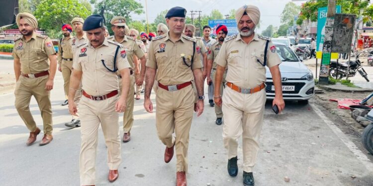 ਪੰਜਾਬ ਪੁਲਿਸ ਨੇ ‘ਸਾਕਾ ਨੀਲਾਤਾਰਾ ਵਰੇਗੰਢ’ ਨੂੰ ਸ਼ਾਂਤੀਪੂਰਨ ਢੰਗ ਨਾਲ ਮਨਾਉਣ ਨੂੰ ਯਕੀਨੀ ਬਣਾਉਣ ਲਈ ਖਿੱਚੀ ਤਿਆਰੀ