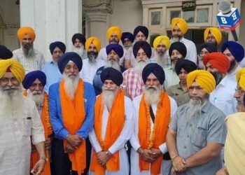 ਮਹਾਰਾਜਾ ਰਣਜੀਤ ਸਿੰਘ ਦੀ ਬਰਸੀ ਸਬੰਧੀ ਸ਼੍ਰੋਮਣੀ ਕਮੇਟੀ ਵੱਲੋਂ ਜੈਕਾਰਿਆਂ ਦੀ ਗੂੰਜ ‘ਚ ਪਾਕਿਸਤਾਨ ਲਈ ਜੱਥਾ ਰਵਾਨਾ