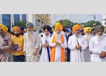 ਜਥੇਦਾਰ ਹਵਾਰਾ ਕਮੇਟੀ ਨੇ ਸ਼ਹੀਦ ਭਾਈ ਮਹਿੰਗਾ ਸਿੰਘ ਤੇ ਜੂਨ 84 ਦੇ ਸਮੂਹ ਸ਼ਹੀਦਾਂ ਦੀ ਯਾਦ ‘ਚ ਰਖਵਾਏ ਅਖੰਡ ਪਾਠ ਸਾਹਿਬ ਦੇ ਪਾਏ ਭੋਗ