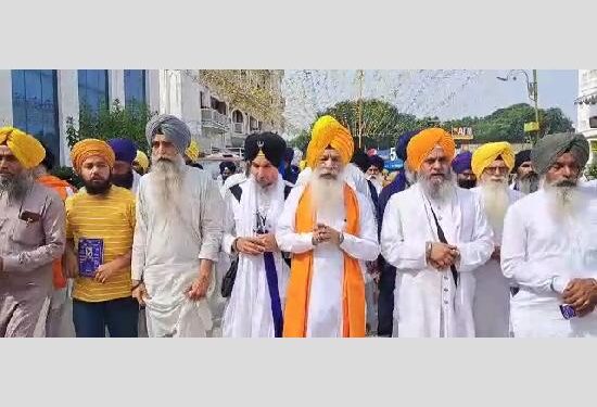 ਜਥੇਦਾਰ ਹਵਾਰਾ ਕਮੇਟੀ ਨੇ ਸ਼ਹੀਦ ਭਾਈ ਮਹਿੰਗਾ ਸਿੰਘ ਤੇ ਜੂਨ 84 ਦੇ ਸਮੂਹ ਸ਼ਹੀਦਾਂ ਦੀ ਯਾਦ ‘ਚ ਰਖਵਾਏ ਅਖੰਡ ਪਾਠ ਸਾਹਿਬ ਦੇ ਪਾਏ ਭੋਗ