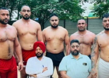 ਕਬੱਡੀ ਅਕੈਡਮੀ ਮੌਲੀ ਬੈਦਵਾਨ ਦੇ ਖਿਡਾਰੀ ਖੇਡਣ ਲਈ ਵਿਦੇਸ਼ ਰਵਾਨਾ