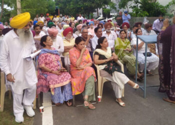 ਗਮਾਡਾ ਵਲੋਂ ਸੈਕਟਰ 76-80 ਦੇ ਪਲਾਟ ਮਾਲਕਾਂ ਤੋਂ ਵਾਧੂ ਕੀਮਤ ਦੀ ਵਸੂਲੀ ਵਿਰੁੱਧ ਸੈਕਟਰ 78 ਦੇ ਵਸਨੀਕਾਂ ਵਲੋਂ ਰੋਸ ਮੀਟਿੰਗ 7 ਜੁਲਾਈ ਨੂੰ ਗਮਾਡਾ ਸਾਹਮਣੇ ਲਗਾਏ ਜਾ ਰਹੇ ਸੰਗਰਾਮੀ ਧਰਨੇ ਵਿਚ ਵੱਧ-ਚੜ ਕੇ ਸ਼ਾਮਲ ਹੋਣ ਦਾ ਐਲਾਨ