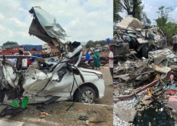 ਮੁੰਬਈ-ਆਗਰਾ ਹਾਈਵੇਅ ਤੇ ਵਾਪਰੇ ਸੜਕ ਹਾਦਸੇ ਕਾਰਨ 10 ਵਿਅਕਤੀਆਂ ਦੀ ਮੌਤ