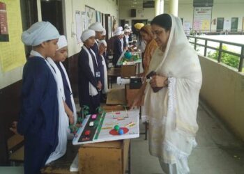 ਅਕਾਲ ਅਕੈਡਮੀ ਫਤਿਹਗੜ੍ਹ ਗੰਢੂਆਂ ਵਿਖੇ ਵਿਦਿਆਰਥੀਆਂ ਵੱਲੋਂ ਵਿੱਦਿਅਕ ਪ੍ਰਦਰਸ਼ਨੀ ਲਗਾਈ ਗਈ