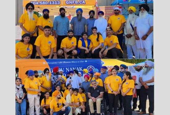ਕੈਨੇਡਾ: ਗੁਰੂ ਨਾਨਕ ਫੂਡ ਬੈਂਕ ਨੇ ਇਕ ਦਿਨ ‘ਚ 213 ਟਨ ਭੋਜਨ ਇਕੱਤਰ ਕਰ ਕੇ ਨਵਾਂ ਰਿਕਾਰਡ ਸਿਰਜਿਆ