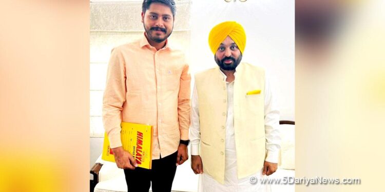 ਸ਼ੈਰੀ ਕਲਸੀ ਨੇ ਮੁੱਖ ਮੰਤਰੀ ਰਾਹਤ ਫੰਡ ਵਿੱਚ ਆਪਣੀ ਤਨਖਾਹ ਦਾ ਪਾਇਆ ਯੋਗਦਾਨ