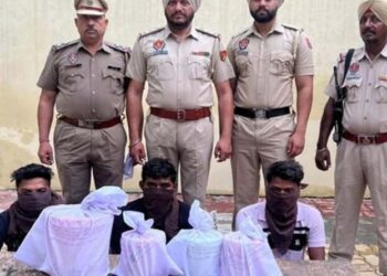 ਅੰਮ੍ਰਿਤਸਰ ਪੁਲੀਸ ਵੱਲੋਂ ਬਰਾਮਦ ਕੀਤੀ 12 ਕਿਲੋ ਹੈਰੋਇਨ, 3 ਤਸਕਰ ਗ੍ਰਿਫ਼ਤਾਰ