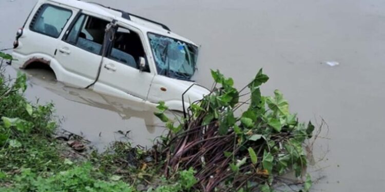 ਨਹਿਰ ਵਿੱਚ ਸਕਾਰਪੀਓ ਡਿੱਗਣ ਕਾਰਨ 5 ਵਿਅਕਤੀਆਂ ਦੀ ਮੌਤ