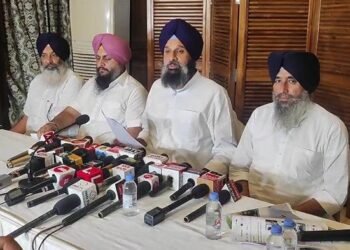 ਪੰਜਾਬ ਚ ਬਣੇ ਹੜ੍ਹਾਂ ਦੇ ਹਾਲਾਤ, ਪਰ ਪੰਜਾਬ ਦੇ ਮੁੱਖ ਮੰਤਰੀ ਕਰਵਾ ਰਹੇ ਹਨ ਪਾਣੀ ‘ਚ ਜਾਕੇ ਫੋਟੋ ਸੈਸ਼ਨ – ਬਿਕਰਮ ਮਜੀਠੀਆ