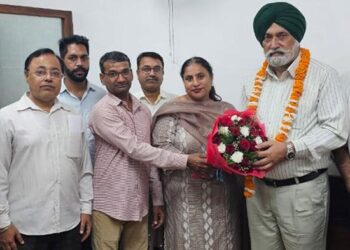 ਪੀਐਸਪੀਸੀਐਲ ਦੇ ਡਾਇਰੈਕਟਰ ਪ੍ਰਬੰਧਕੀ ਜਸਬੀਰ ਸਿੰਘ ਸਨਮਾਨਿਤ