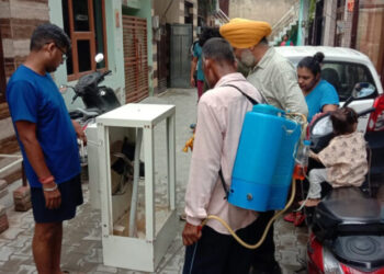 ਸਿਹਤ ਵਿਭਾਗ ਵਲੋਂ ਕੀਤੇ ਸਵਾ ਲੱਖ ਘਰਾਂ ਦੇ ਡੇਂਗੂ ਸਰਵੇ ਦੌਰਾਨ 2800 ਘਰਾਂ ਵਿਚੋਂ ਮਿਲਿਆ ਲਾਰਵਾ