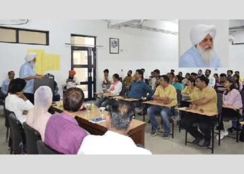 ਕੇਂਦਰੀ ਯੂਨੀਵਰਸਿਟੀ ਵਿੱਚ ਸ਼ਾਹ ਹੁਸੈਨ ਬਾਰੇ ਨਵ-ਪ੍ਰਕਾਸ਼ਿਤ ਨਾਵਲ ‘ਸੂਫ਼ੀ ਦੀ ਬੁਲਬੁਲ’ ਬਾਰੇ ਵਿਚਾਰ ਚਰਚਾ ਕਰਵਾਈ