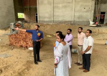 ਡਾਇਟ ਸੰਗਰੂਰ ‘ਚ 3.93 ਕਰੋੜ ਦੀ ਲਾਗਤ ਨਾਲ ਬਣਾਇਆ ਜਾ ਰਿਹੈ ਆਧੁਨਿਕ ਆਡੀਟੋਰੀਅਮ ਹਾਲ: ਡਿਪਟੀ ਕਮਿਸ਼ਨਰ