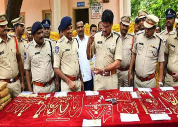 ਤੇਲੰਗਾਨਾ ਪੁਲੀਸ ਵੱਲੋਂ 2.5 ਕਰੋੜ ਦੇ ਸੋਨੇ, ਹੀਰੇ ਅਤੇ ਚਾਂਦੀ ਦੇ ਗਹਿਣੀਆਂ ਸਮੇਤ ਚਾਰ ਚੋਰ ਕਾਬੂ