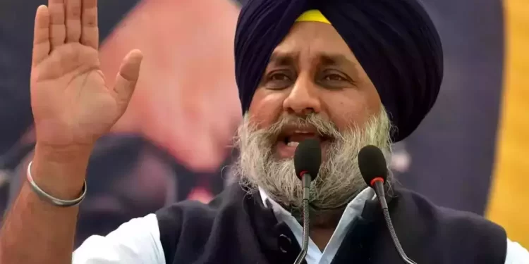 ਸਿਆਸੀ ਲਾਹੇ ਲਈ ਆਪ ਸਰਕਾਰ ਵੱਲੋਂ ਦੂਜੇ ਸੂਬਿਆਂ ਦੇ ਨੌਜਵਾਨਾਂ ਨੂੰ ਨੌਕਰੀਆਂ ਦਿੱਤੀਆਂ: ਸੁਖਬੀਰ ਬਾਦਲ