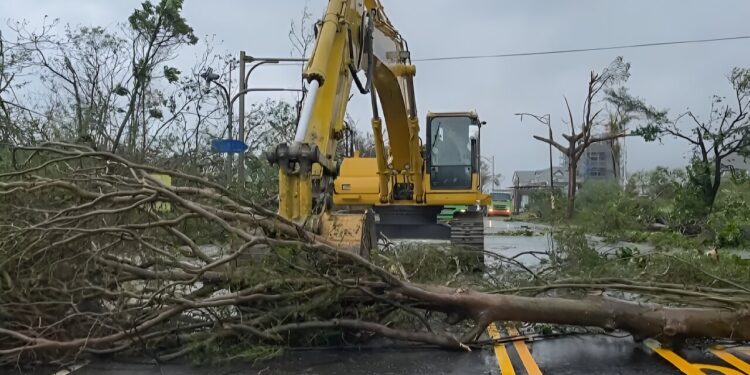 ਚੀਨ ਵਿੱਚ ਹਾਇਕੁਈ ਤੂਫਾਨ ਨੇ ਦਿੱਤੀ ਦਸਤਕ