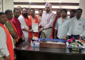 ਐਸ ਐਸ ਪੀ ਨੂੰ ਮੰਗ ਪੱਤਰ ਦਿੱਤਾ