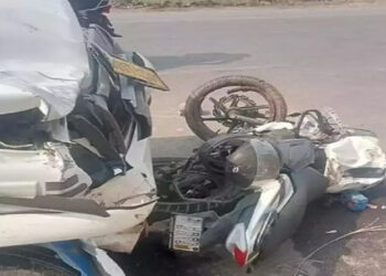 ਬਲੈਰੋ ਤੇ ਬਾਈਕ ਦੀ ਟੱਕਰ ਵਿੱਚ 2 ਦੀ ਮੌਤ, 1 ਜ਼ਖਮੀ