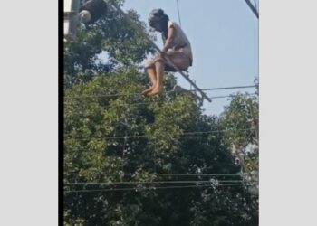 ਮੰਦ ਬੁੱਧੀ ਲੜਕੀ ਚੜੀ ਰੇਲਵੇ ਦੀਆਂ ਇਲੈਕਟ੍ਰਿਕ ਤਾਰਾਂ ਵਾਲੇ ਟਾਵਰ ‘ਤੇ