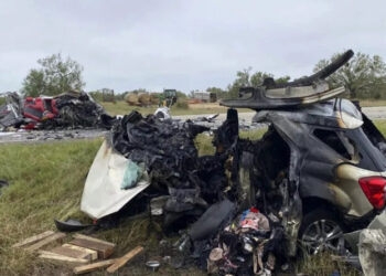 ਟੈਕਸਾਸ ਵਿੱਚ ਦੋ ਕਾਰਾਂ ਦੀ ਟੱਕਰ ਵਿੱਚ 8 ਵਿਅਕਤੀਆਂ ਦੀ ਮੌਤ