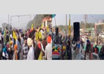 BREAKING- ਕਿਸਾਨਾਂ ਵਲੋਂ ਨੈਸ਼ਨਲ ਹਾਈਵੇ ਤੋਂ ਬਾਅਦ ਰੇਲਵੇ ਟਰੈਕ ਜਾਮ