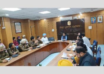 DC ਨੇ ਵੱਖ-ਵੱਖ ਵਿਭਾਗਾਂ ਦੇ ਪਰਾਲੀ ਸਾੜਨ ਦੇ ਮਾਮਲਿਆਂ ਸਬੰਧੀ ਐਕਸ਼ਨ ਟੇਕਨ ਰਿਪੋਰਟ ਦੀ ਸਮੀਖਿਆ ਕੀਤੀ