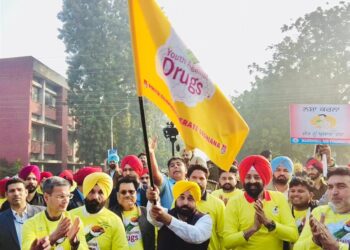 ਮੁੱਖ ਮੰਤਰੀ ਦੀ ਅਗਵਾਈ ਵਿੱਚ ਲੁਧਿਆਣਾ ਵਿਖੇ ਹੋਈ ਦੇਸ਼ ਦੀ ਸਭ ਤੋਂ ਵੱਡੀ Anti-Drug ਸਾਈਕਲ ਰੈਲੀ