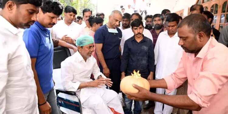ਤੇਲੰਗਾਨਾ ਦੇ ਸਾਬਕਾ ਮੁੱਖ ਮੰਤਰੀ ਚੰਦਰਸ਼ੇਖਰ ਰਾਓ ਨੂੰ ਹਸਪਤਾਲ ਤੋਂ ਮਿਲੀ ਛੁੱਟੀ