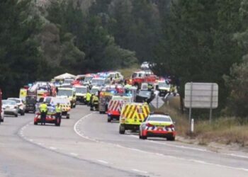 ਆਸਟ੍ਰੇਲੀਆ ਵਿੱਚ ਪੰਜ ਵਾਹਨਾਂ ਦੀ ਟੱਕਰ ਵਿੱਚ 2 ਵਿਅਕਤੀਆਂ ਦੀ ਮੌਤ