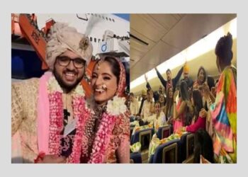 ਅਸਮਾਨ ਦੇ ਵਿਚਕਾਰ ਵਿਆਹ! ਧੀ ਦੀ ਖੁਸ਼ੀ ਲਈ ਪਿਓ ਨੇ ਬੁੱਕ ਕਰਵਾਇਆ ਪੂਰਾ ਜਹਾਜ਼, ਜਹਾਜ਼ ‘ਚ ਹੀ ਹੋਇਆ ਵਿਆਹ,