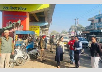 DC ਨੇ ਫਾਜ਼ਿਲਕਾ ਸ਼ਹਿਰ ਦੀ ਸੁੰਦਰਤਾ *ਚ ਵਾਧਾ ਕਰਨ ਦੇ ਮੰਤਵ ਤਹਿਤ ਵੱਖ—ਵੱਖ ਥਾਵਾਂ ਦਾ ਕੀਤਾ ਦੌਰਾ