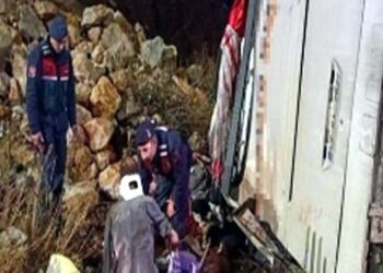 ਤੁਰਕੀ ਵਿੱਚ ਬੱਸ ਹਾਦਸੇ ਵਿੱਚ 9 ਵਿਅਕਤੀਆਂ ਦੀ ਮੌਤ